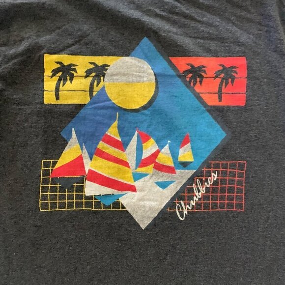 Chubbies Weekend Short Sleeve Crewneck Shirt Mens Large - Picture 5 of 5